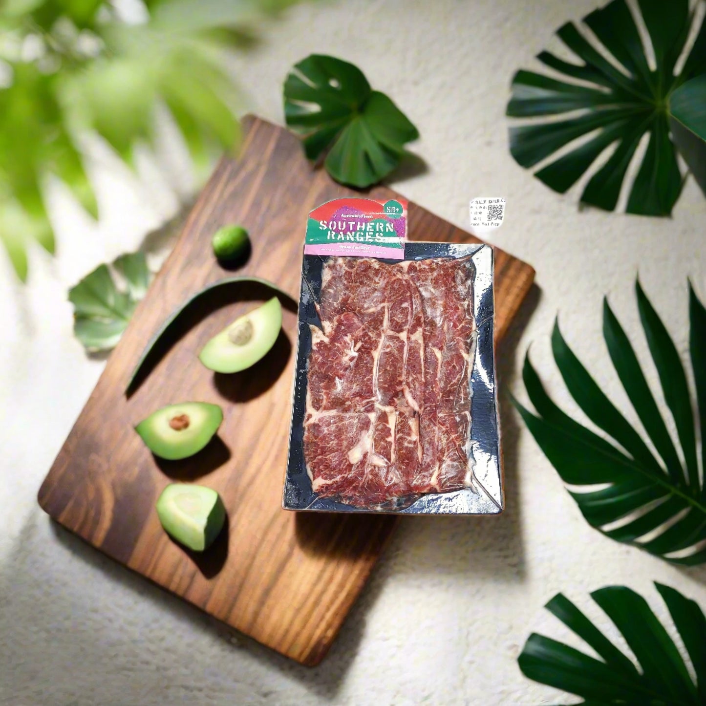 200g Australia Grass Fed Chuck Tail Flap Slice 澳洲草飼牛頸脊火鍋片