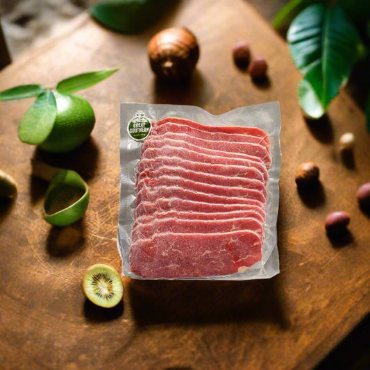 200g Aus. Grass Fed GS Flank Steak Slice 澳洲草飼牛腹腩片